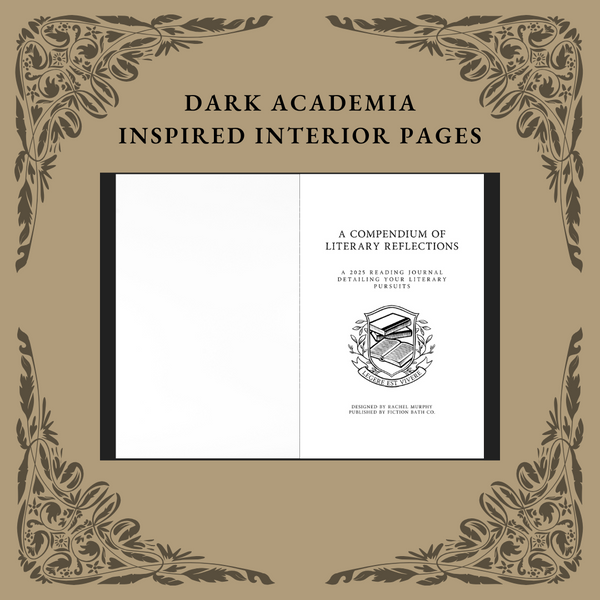 2025 DARK ACADEMIA READING JOURNAL (discounted)