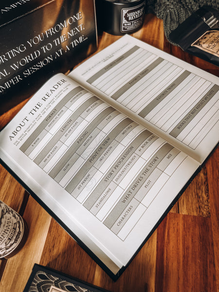 2025 DARK ACADEMIA READING JOURNAL (discounted)