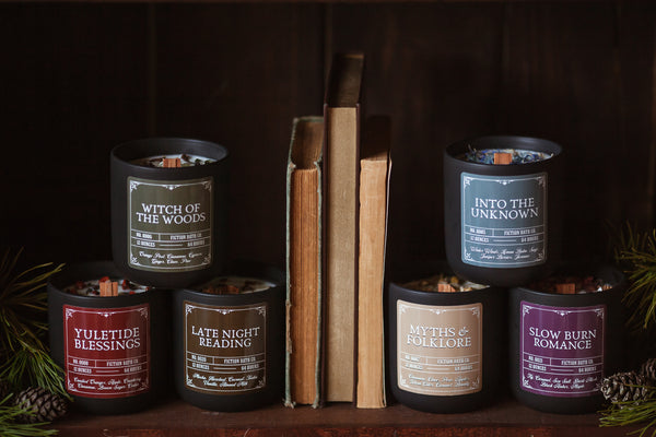 WINTER Apothecary Candle Set