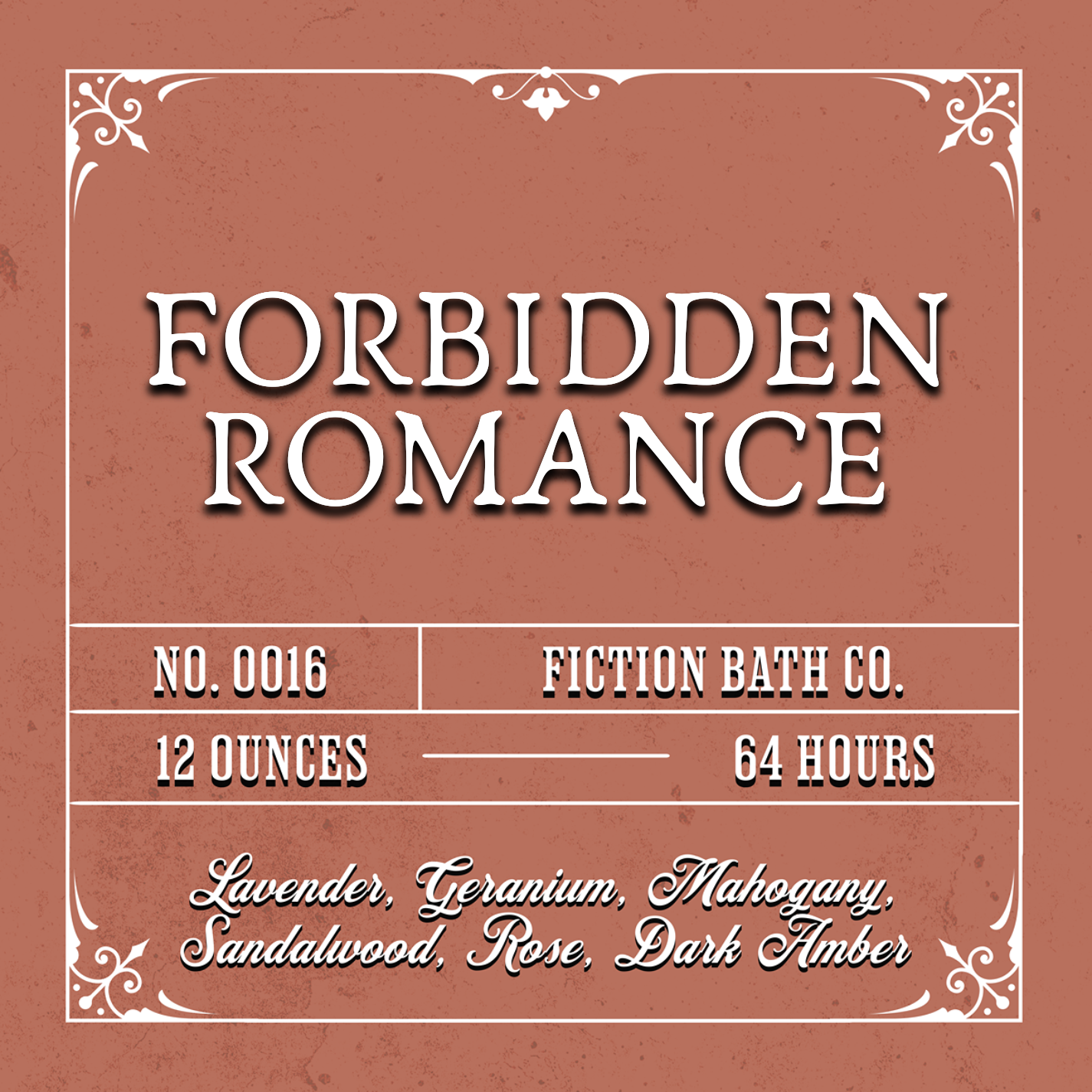 NO. 0016 FORBIDDEN ROMANCE