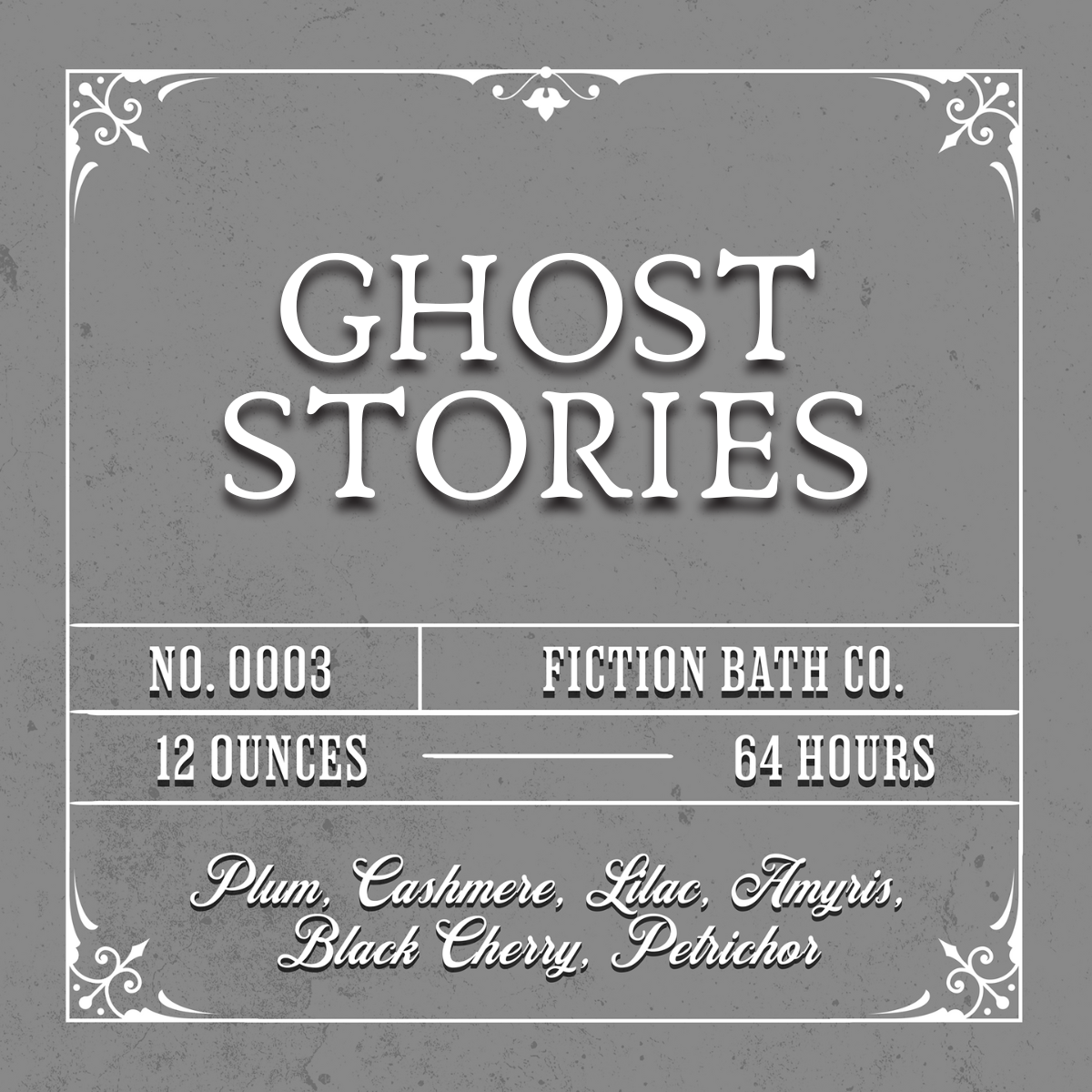 NO. 0003 GHOST STORIES