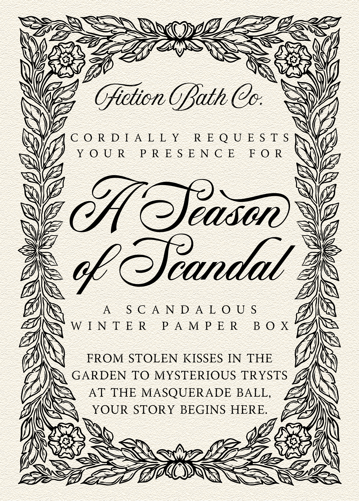 A SEASON OF SCANDAL Winter Pamper Box (PREORDER)