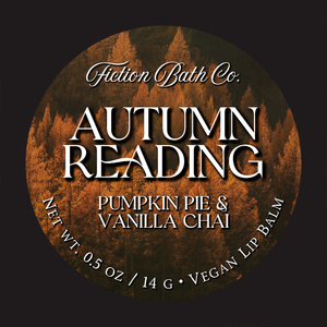 AUTUMN READING Vegan Lip Balm
