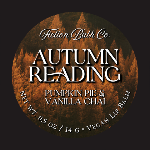 AUTUMN READING Vegan Lip Balm
