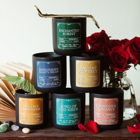 SUMMER Apothecary Candle Set