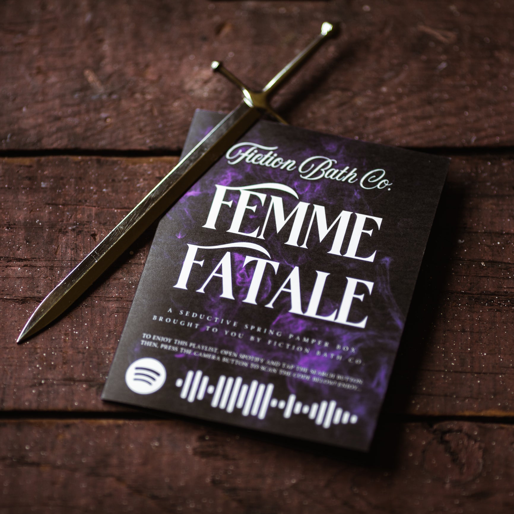 FEMME FATALE Box Extras – Fiction Bath Co.