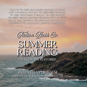 SUMMER READING Vegan Lip Balm