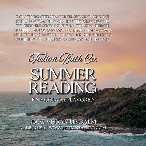 SUMMER READING Vegan Lip Balm