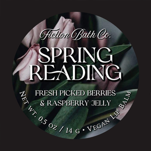 SPRING READING Vegan Lip Balm Tin