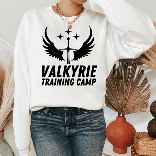 "Valkyrie Training Camp" ACOTAR Crewneck Sweatshirt