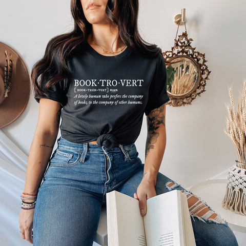BOOKTROVERT Bookish T-Shirt