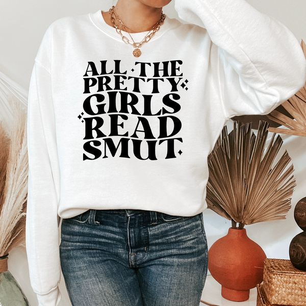 PRETTY GIRLS READ SMUT Bookish Crewneck Sweatshirt