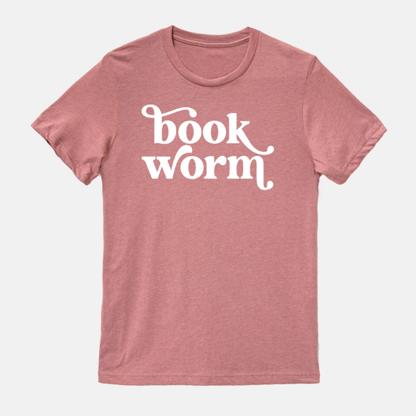 "Book Worm" Bookish T-Shirt