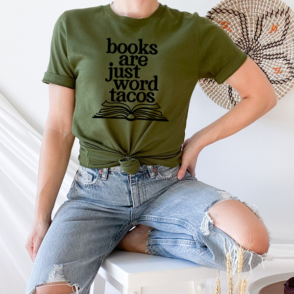 "Word Tacos" Bookish T-Shirt