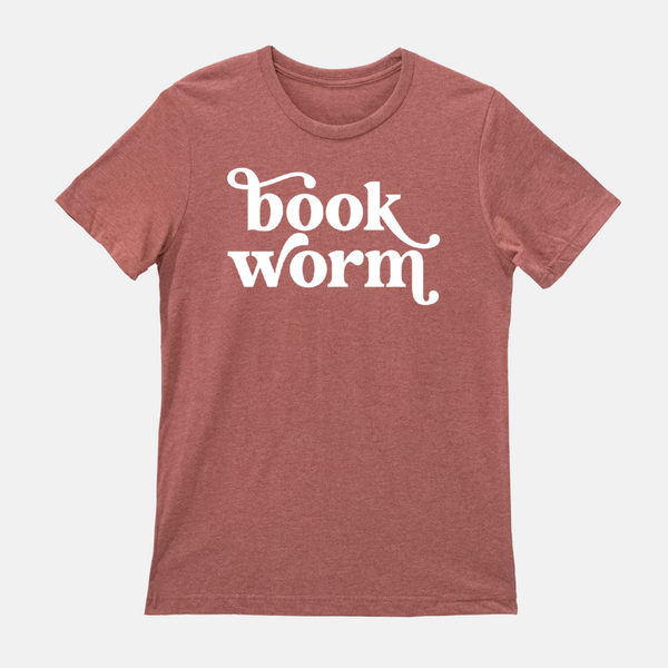 "Book Worm" Bookish T-Shirt