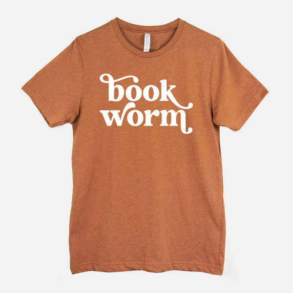 "Book Worm" Bookish T-Shirt