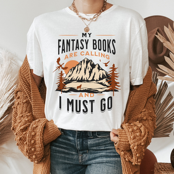 "My Fantasy Books" Bookish T-Shirt