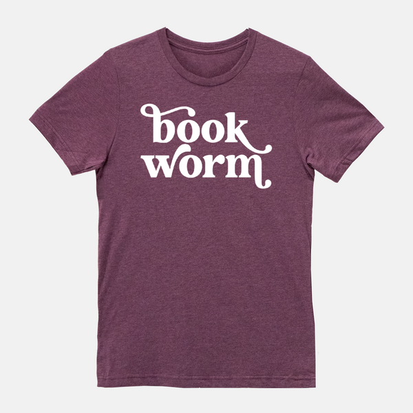 "Book Worm" Bookish T-Shirt